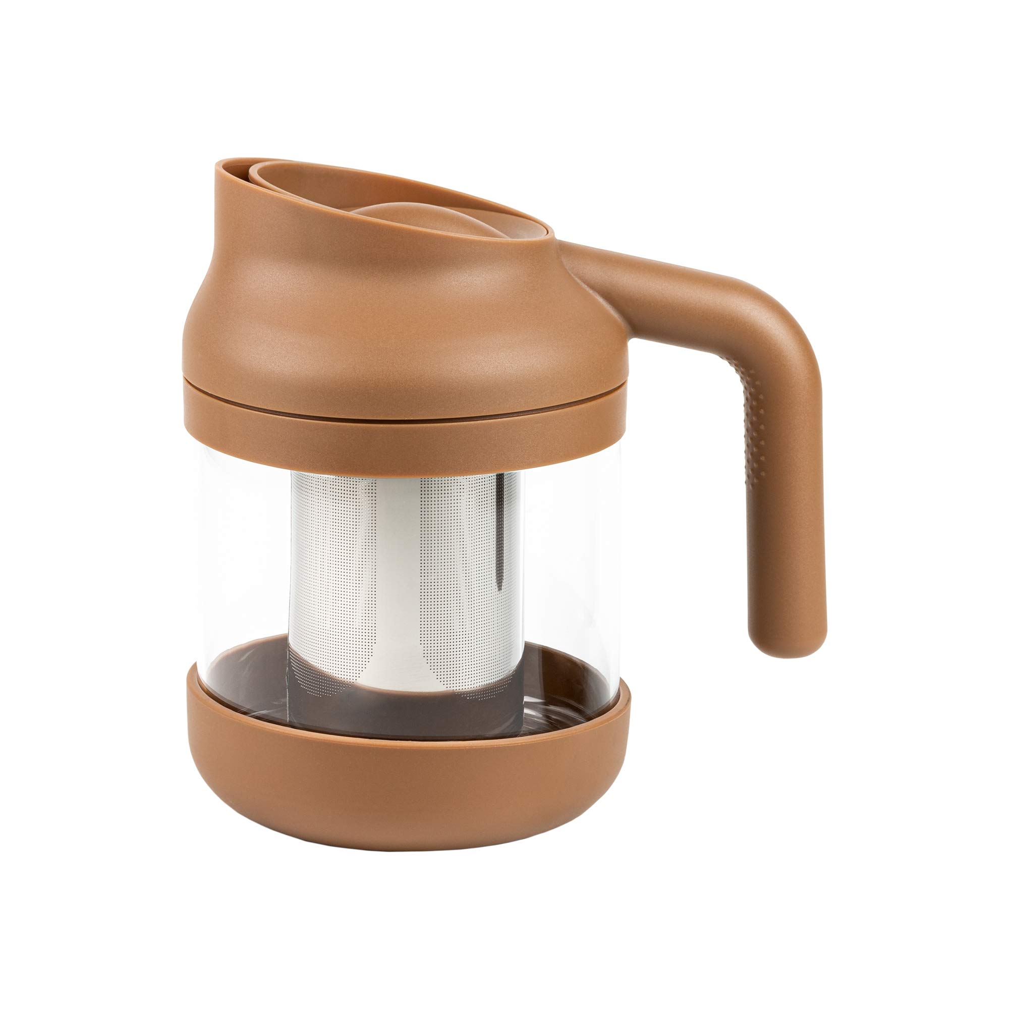 Café OléCBCM-850/BR Cold Brew Coffee Maker, Plastic, Brown