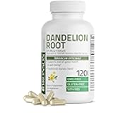 Bronson Dandelion Root High Potency Supplement, Supports Overall Good Health & Well-Being, Traditional Diuretic Herb - Non-GMO, 120 Vegetarian Capsules