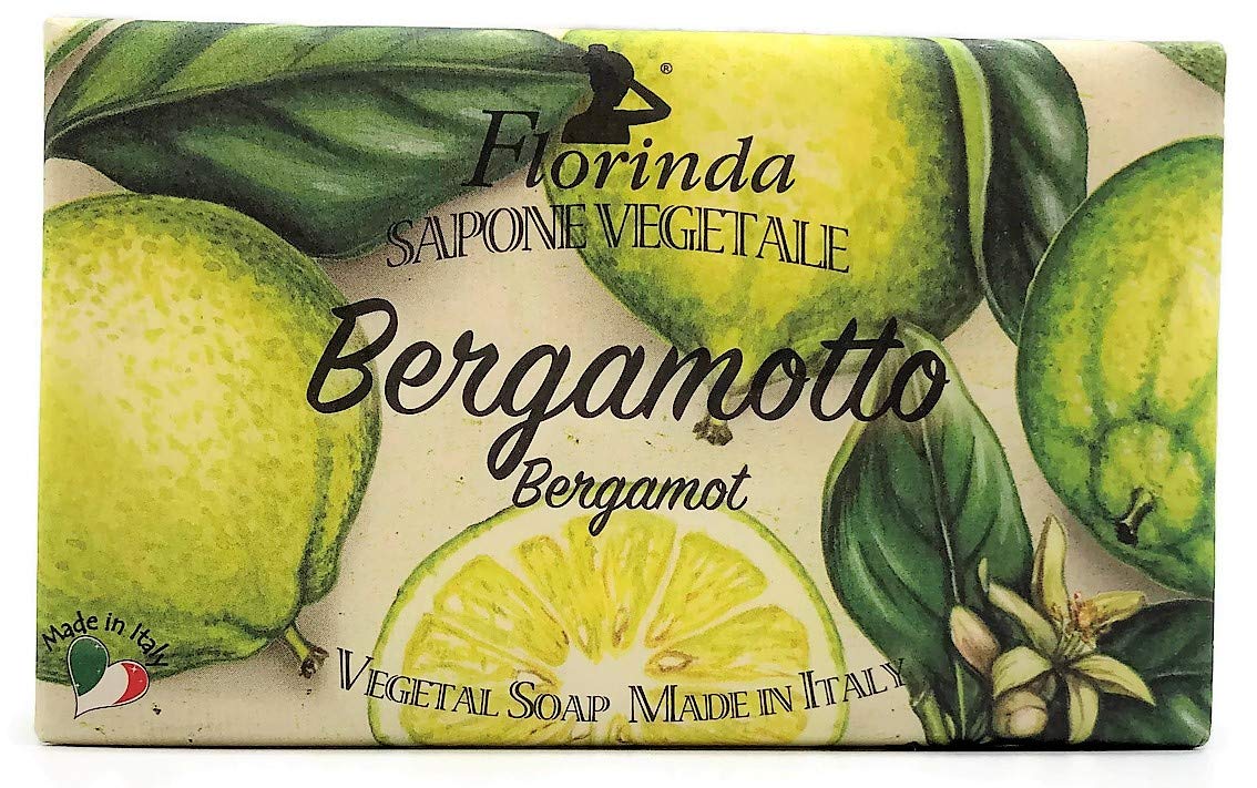 Florinda Vegetable Soap Made In Italy 10.56 ounces (Bergamot)