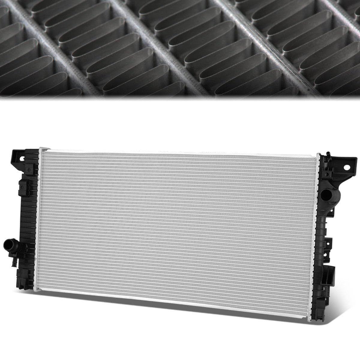 View 1 of 13510 Radiator Compatible with 2015-2020 Ford F-150 2.7L 3.5L 5.0L AT V6