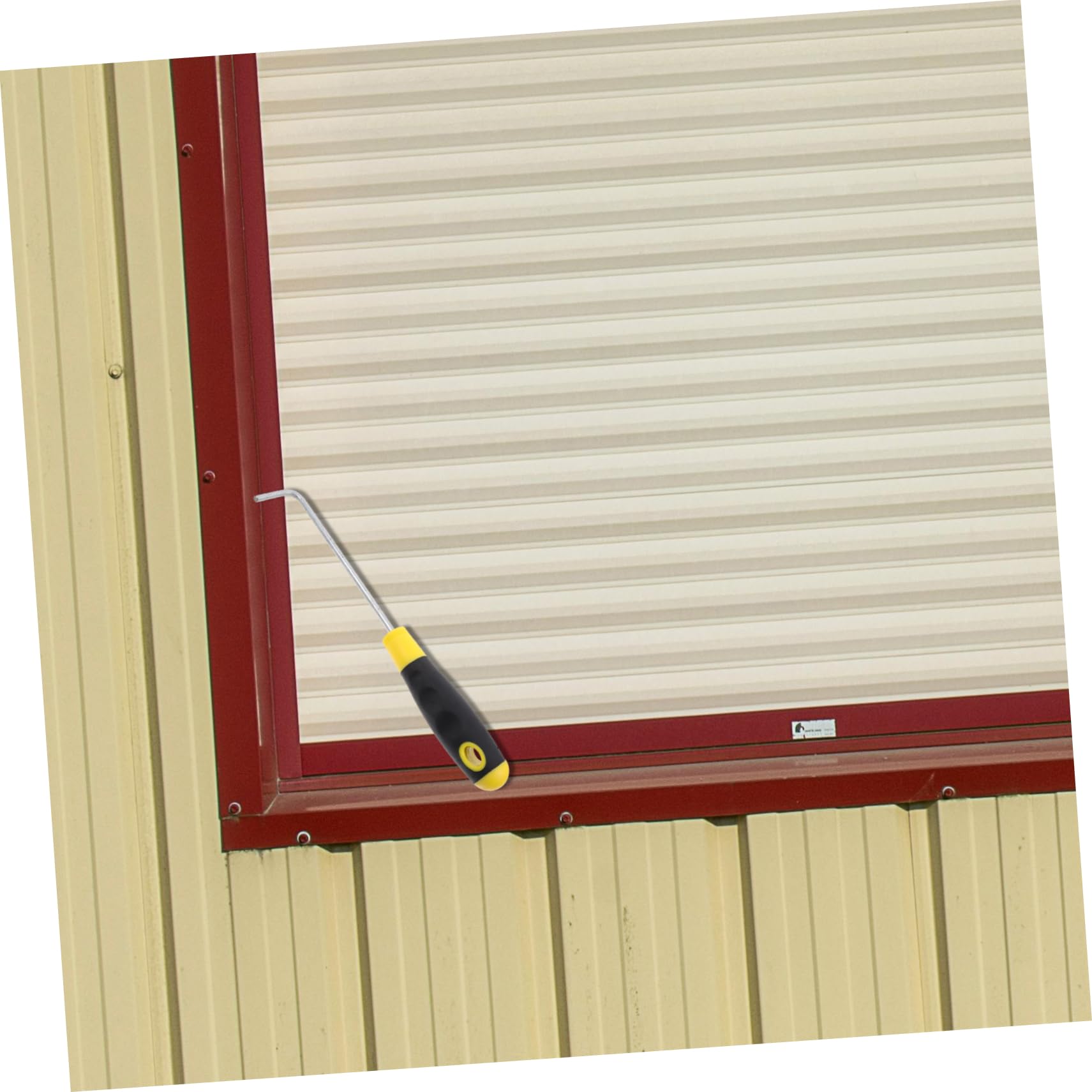 VOSAREA Stainless Hooks for Manhole Cover Drain Hook Tool Comfortable Rubber Grip