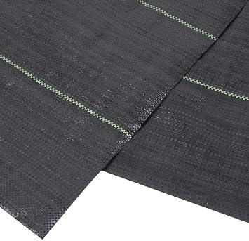 Agfabric 3x100 Ft Landscape Fabric Weed Barrier Ground Cover Garden Mats for Weeds Block in Raised Garden Bed