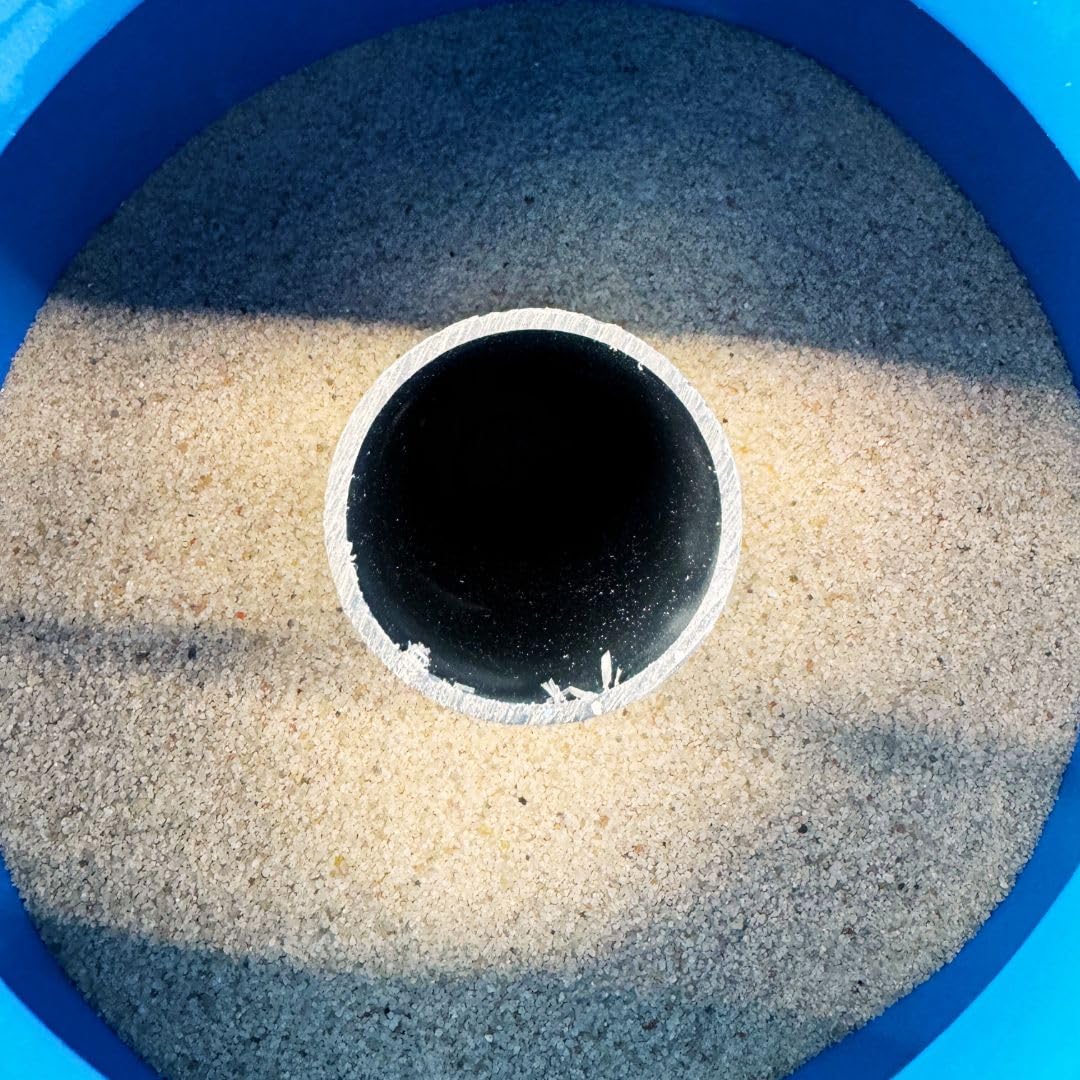 poolomio Sable filtrant Piscine Filtre à Sable 25 kg | Sable de Quartz Azuro de Haute qualité, Filtre à Sable, Filtre de Piscine | 0,6-1,2 mm de granulométrie pour Une Eau de Piscine limpide