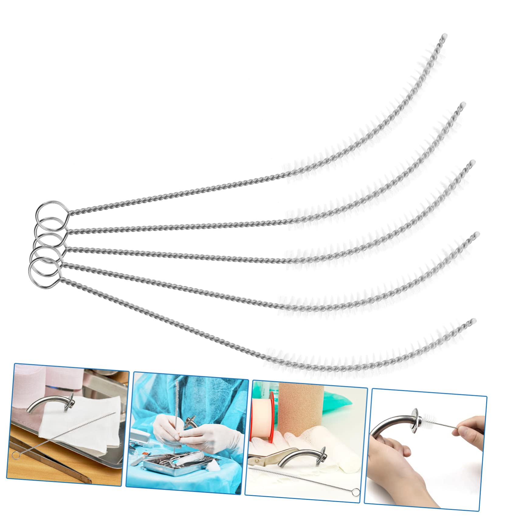 Healeved 25stücke Teiliges Reinigungspinsel Für Rohre Multifunktionale Bürsten Aus Lebensmittelechtem Edelstahl Für Flaschen Schläuche Und Schwer Zugängliche Bereiche