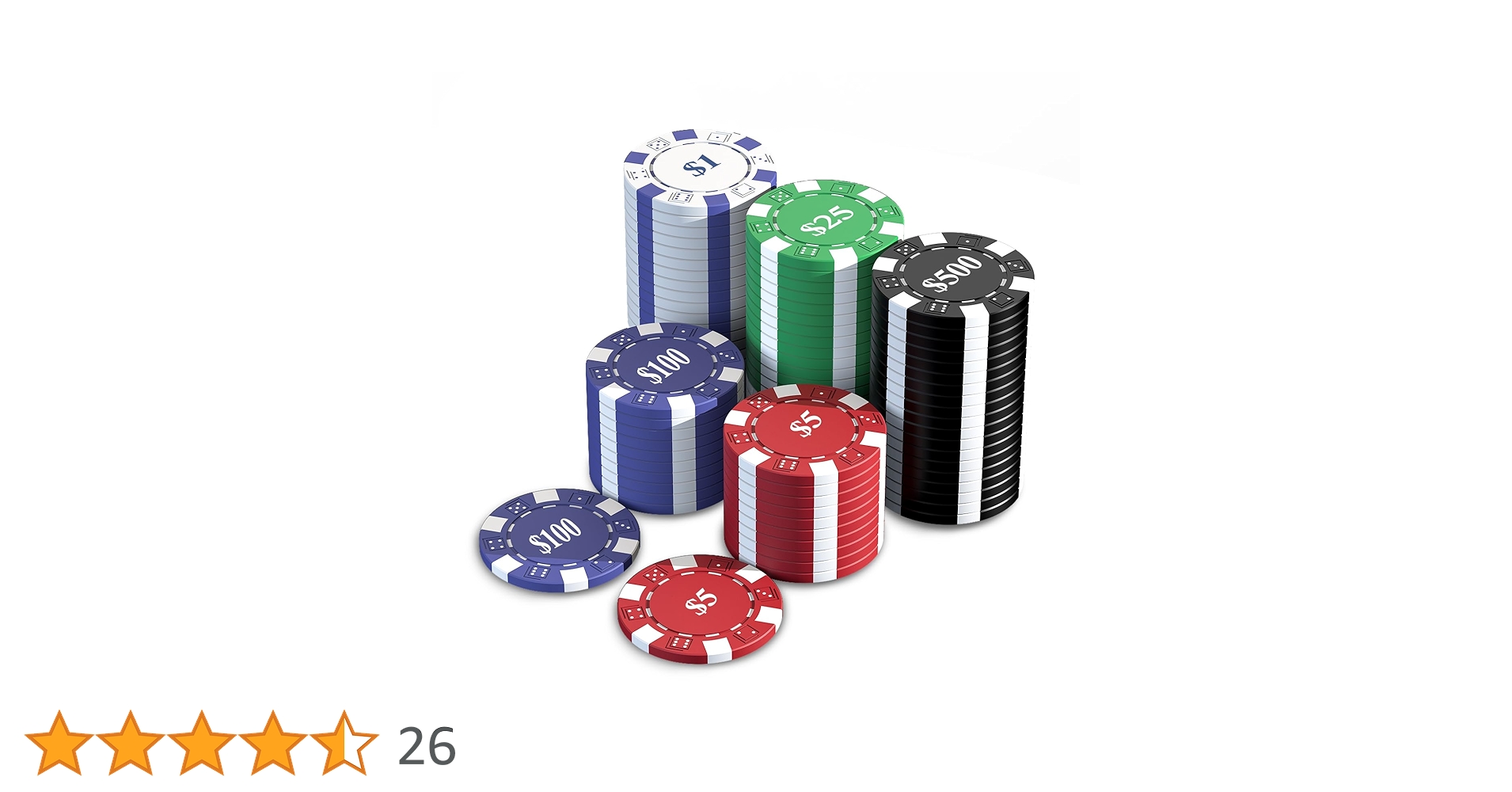 31 カジノチップ 100枚 100$ ポーカーチップ  H26年 31 カジノチップ 100枚 100$ ポーカーチップ H26年