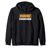 Warning! IT Humor Ahead Tech Support IT Hotline Zip Hoodie