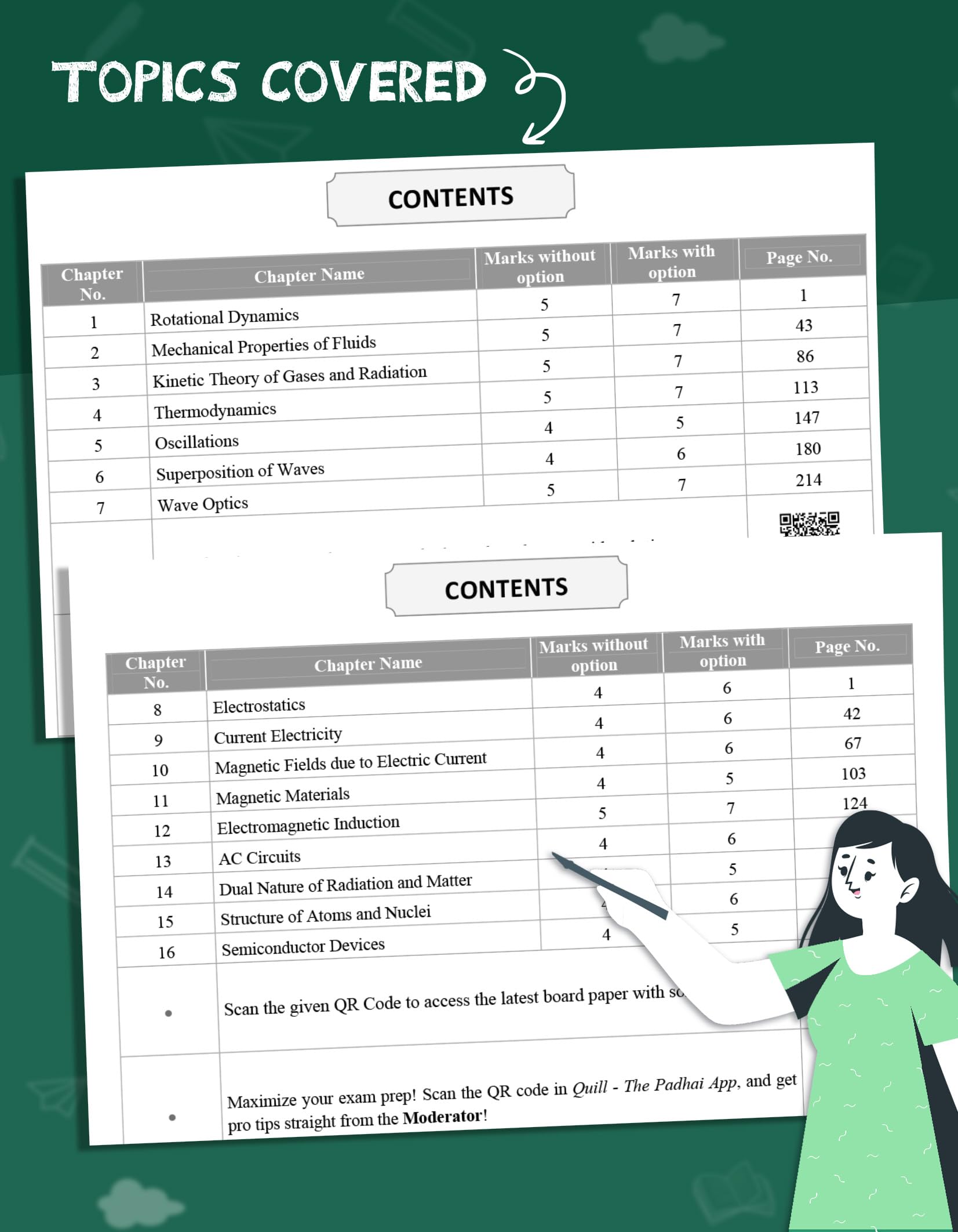 Std 12 Physics 1 & 2 Books | SYJC Science | HSC Maharashtra State Board | Based on Std XII New Syllabus | Precise Notes | Set of 2 1