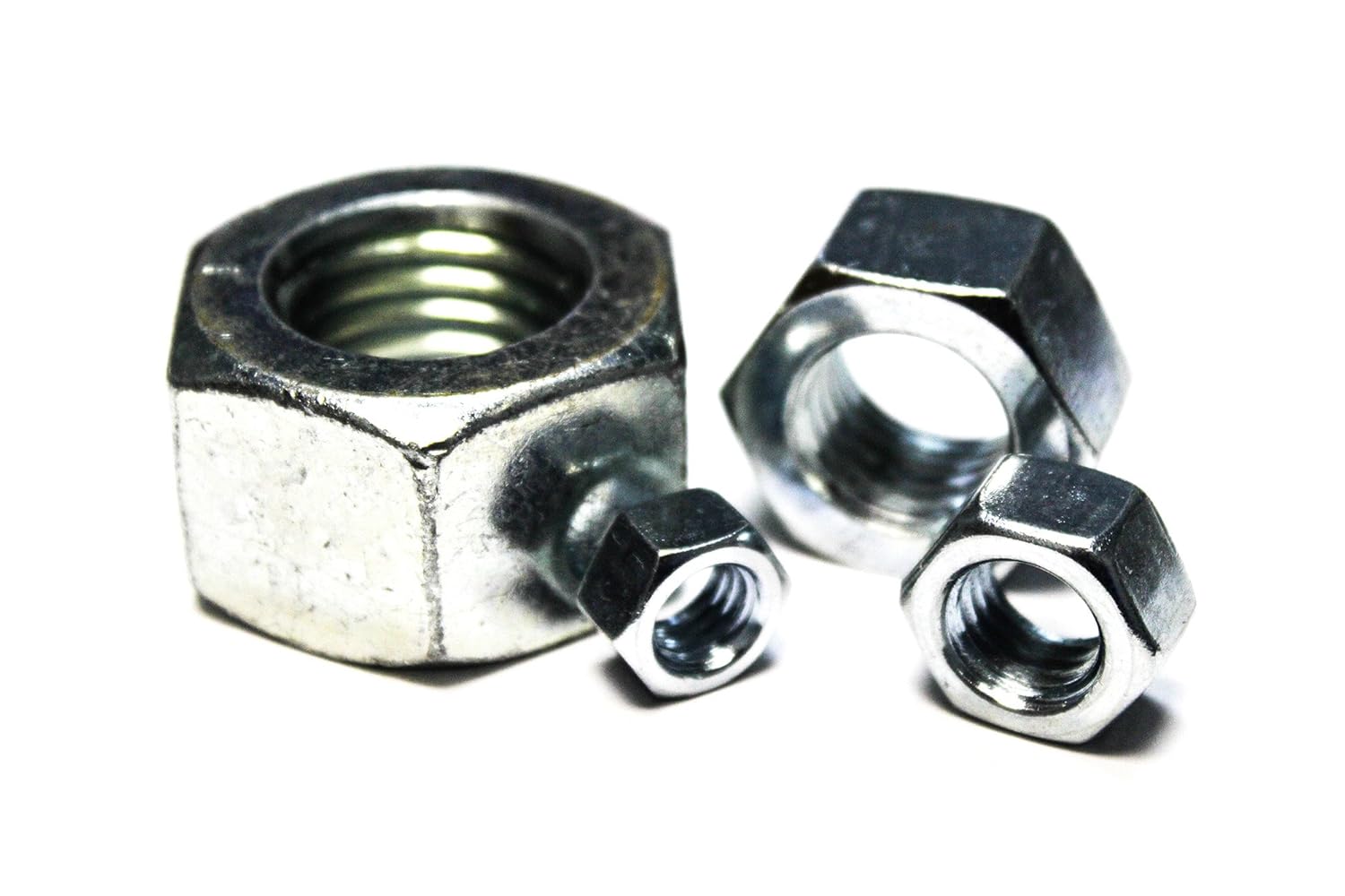 (50) 5/8-11 Heavy Hex Nuts (Structural) - Zinc