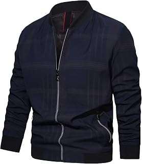 Blandoom Men's Waterproof Hooded Outdoor Jacket, Men's Sports Jacket Waterproof Rain Coat Multipockets Windbreaker Waterproof Festival Jacket Festival Rain Coat Light Weight and Packable,