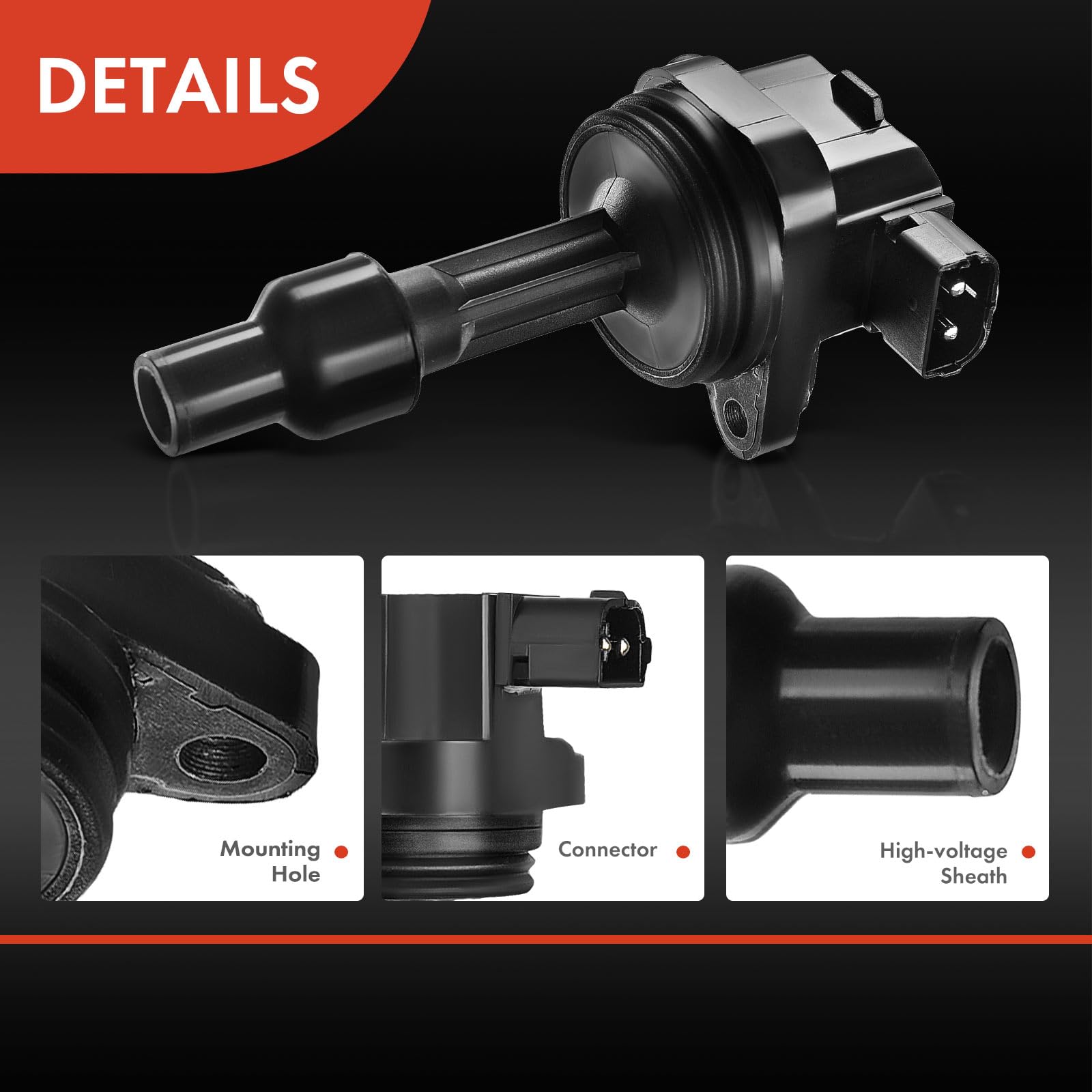 Amazon.com: A-Premium Engine Ignition Coil Pack Compatible with