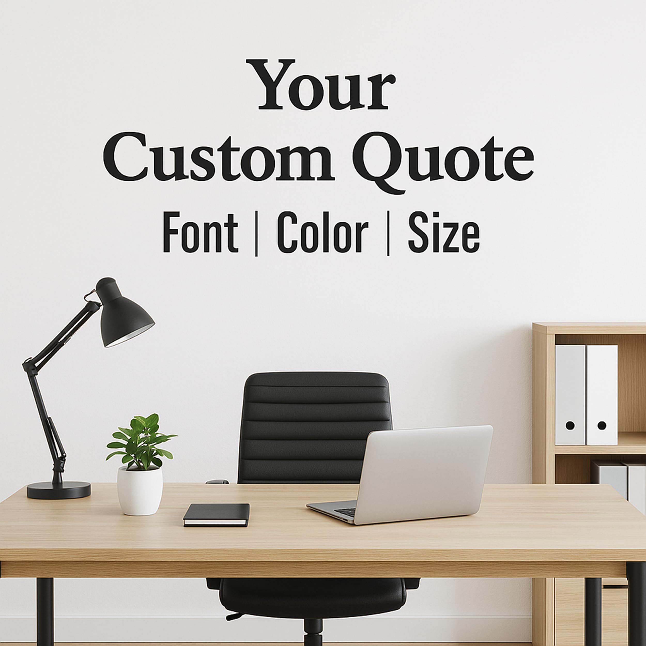 Create Your Own Wall Decal - Custom Text Stickers & Vinyl Letters - Make Your Own Vinyl Wall Decal with Walls Sayings Lettering Decals