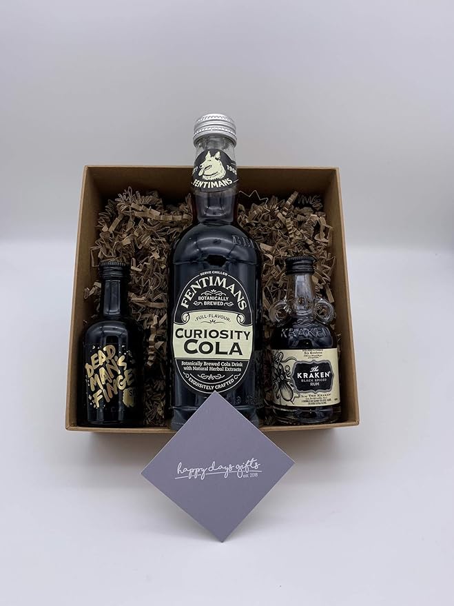 Double Rum & Mixer Matchbox Gift Set (Kraken & Mount Gay) Amazon.co