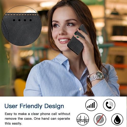 Miniatura 7 de ZORZA Phone Back Cover Compatible with Vivo V23 5G Wallet Case,Shockproof TPU Protective Case,PU Leather Phone Case Magnetic Flip Folio Leather Case