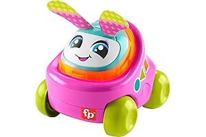 Baby LearningToy DJ Buggy Perfect for Crawling Pink Infant
