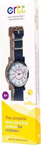 Miniatura 5 de EasyRead Time Teacher - Reloj de enseñanza para niños, reloj analógico para niños y niñas, reloj de aprendizaje para niños, reloj de pulsera para