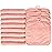 BloomSesame Makeup Remover Cloths for Face, Eye, Lips - Reusable Makeup Remover Pads Soft Microfiber Facial Cleansing Cloths 8 x 8 inch 12 Pack (Coral)