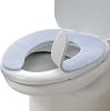 Sanko Mitsuba Made in Japan Deodorizing Washable Sanko Soft type toilet toilet seat cover 9mm Blue Adsorbed just by placing KC-68