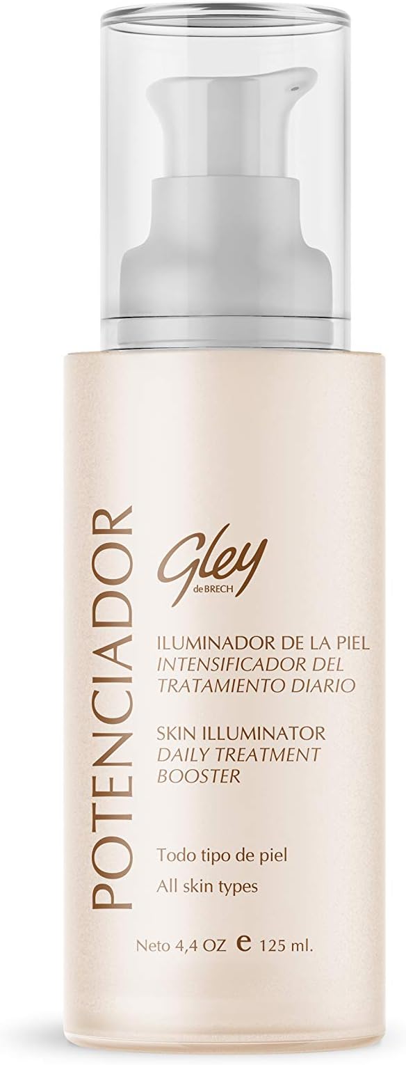 Gley De Brech - Potenciador, Skin Illuminator Daily Treatment Booster with Oligopeptides and Hyaluronic acid, 125 ml