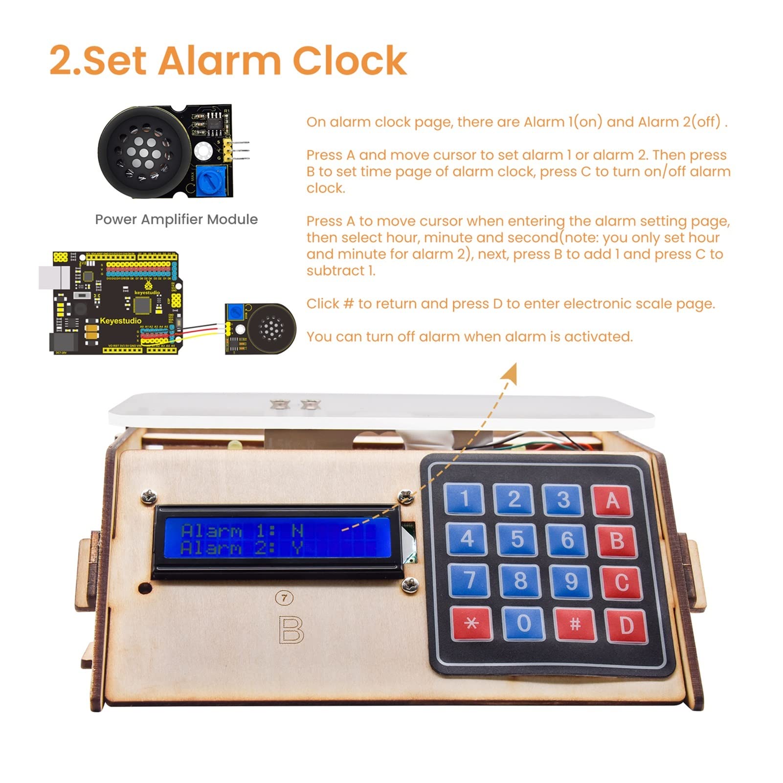 Kit di avviamento elettronico con sensore peso cellulare Fai da te modulo 5kg. Conteggio,Alta efficienza