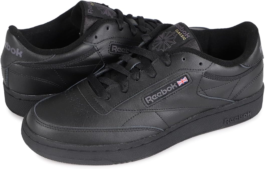 Reebok リーボック CLUB C 85 AR0454 スニーカー 黒 Reebok CLUB C 85 INT BLACK/CHARCOAL 23SS-I（リーボック