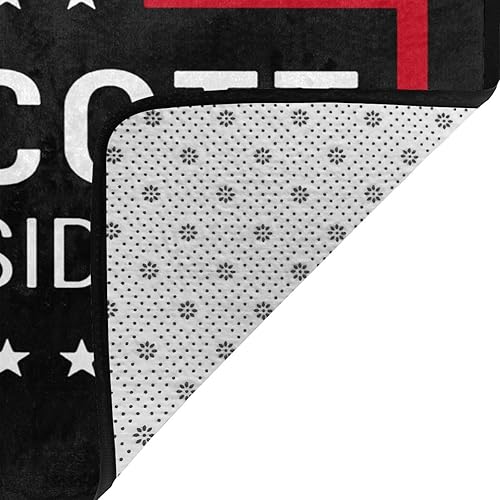 Miniatura 4 de Tim Scott for President 2024 Flannel Rug 72x48inch Bathroom Rug for Living Room Bedroom Kitchen Bathroom Rug