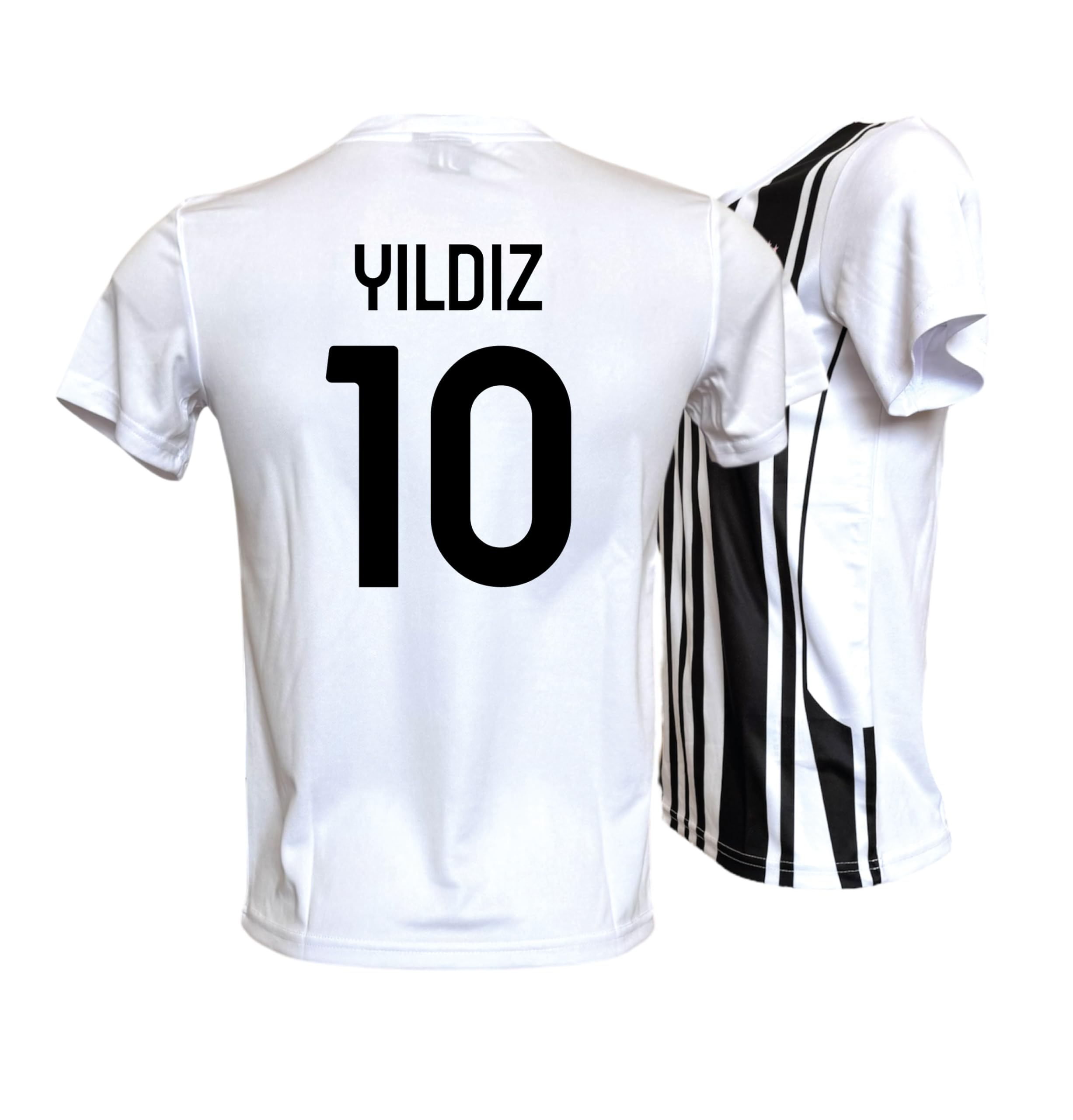 Generico Maglia Calcio Yildiz 10 bianconera Stagione 2025/2026 Replica Autorizzata Taglie da Bambino e Adulto