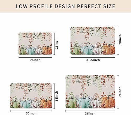 Vista 160 de Tapete de Feliz Navidad, tapete antideslizante para puerta delantera, baño, cocina, dormitorio, patio, entrada, 16 x 24 pulgadas, rojo, negro y verde