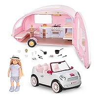 Lori - Il Set da Campeggio di Eliza - Mini Bambole, Camper e Auto