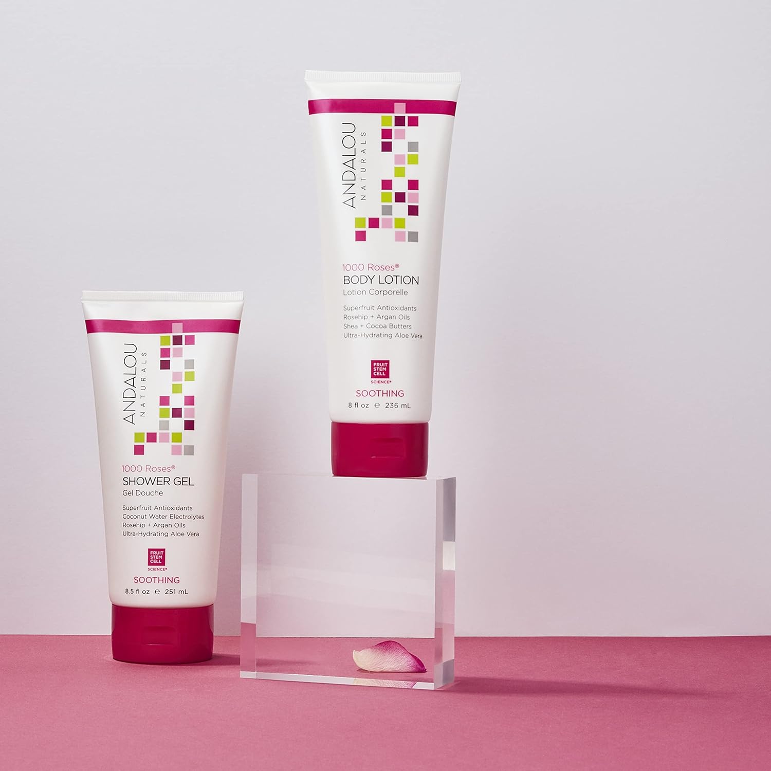 Andalou Naturals 1000 Roses Soothing Body Lotion, 8 Fl Oz : Beauty & Personal Care