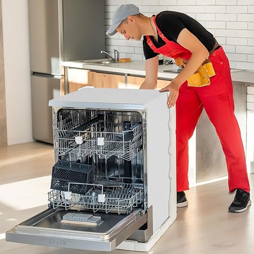 Miniatura 10 de Frienda 2 unidades de algodón natural multiusos aislamiento acústico aislamiento de lavavajillas manta aislante de pared para pared, tubería,