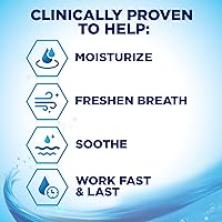 Vista 6 de Enjuague bucal Biotene para boca seca, refresca el aliento y tratamiento para boca seca, sabor menta fresca - 2x33.8 fl oz