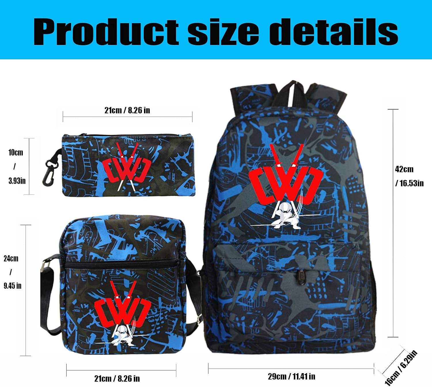 CWC Chad Wild Clay Bag Backpack School 