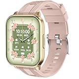 Smart Watch with Ai Functions GPS Tracking for Android Phones and iPhone Compatible Bluetooth Call Message Alert Heart Rate/Sleep Monitor IP68 Waterproof for Women
