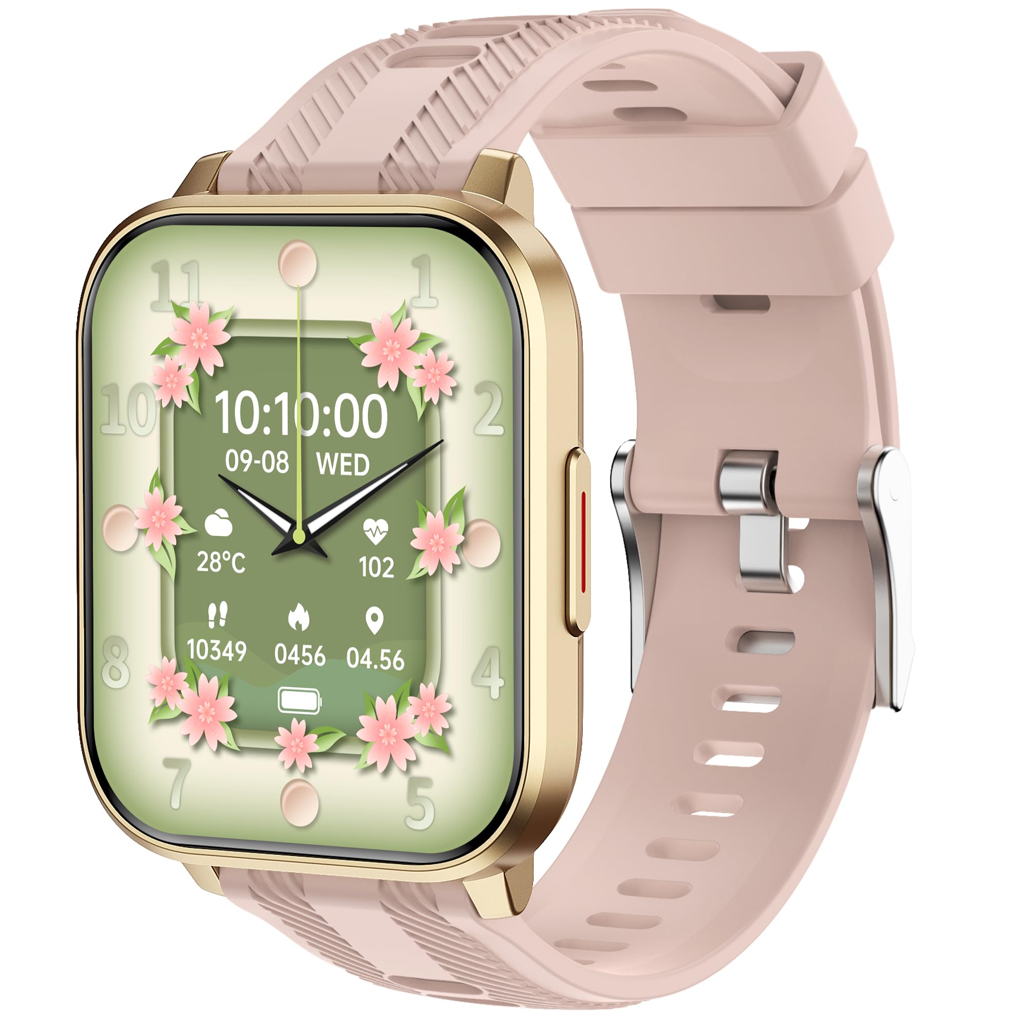 BrhgphBrhgph Smart Watch with Ai Functions GPS Tracking for Android Phones and iPhone Compatible Bluetooth Call Message Alert Heart Rate/Sleep Monitor IP68 Waterproof for Women