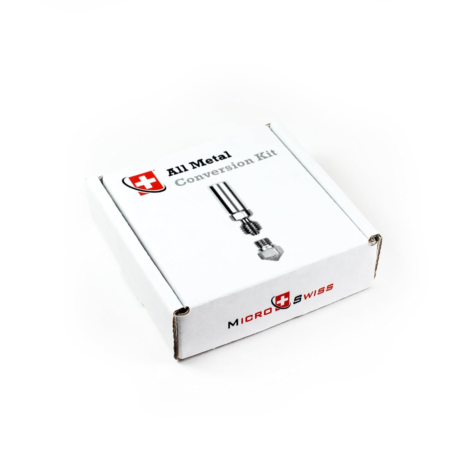 Microswiss All Metal Hotend with Slotted Cooling Block for Duplicator 6 / Monoprice Maker Ultimate 3D Printer .4mm