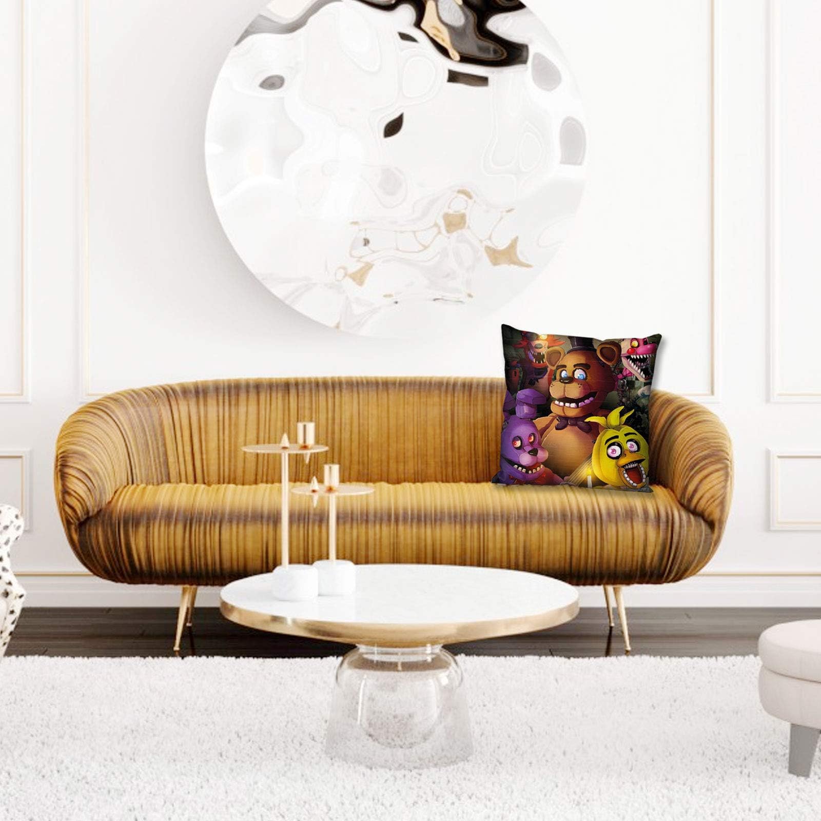 FNAF At eddys taie d'oreiller housse de coussin confortable pour chaise canapé décor à la maison housse de coussin Morden