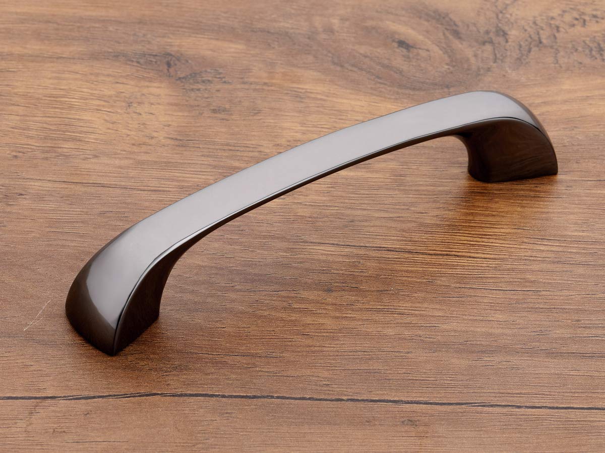 HARMONUS Fancy Zinc Cabinet Drawer Door Handle Black Satin Finish 96 mm (4 Inch) 6 Pieces (B0899W4YP9) Amazon Price History, Amazon Price Tracker