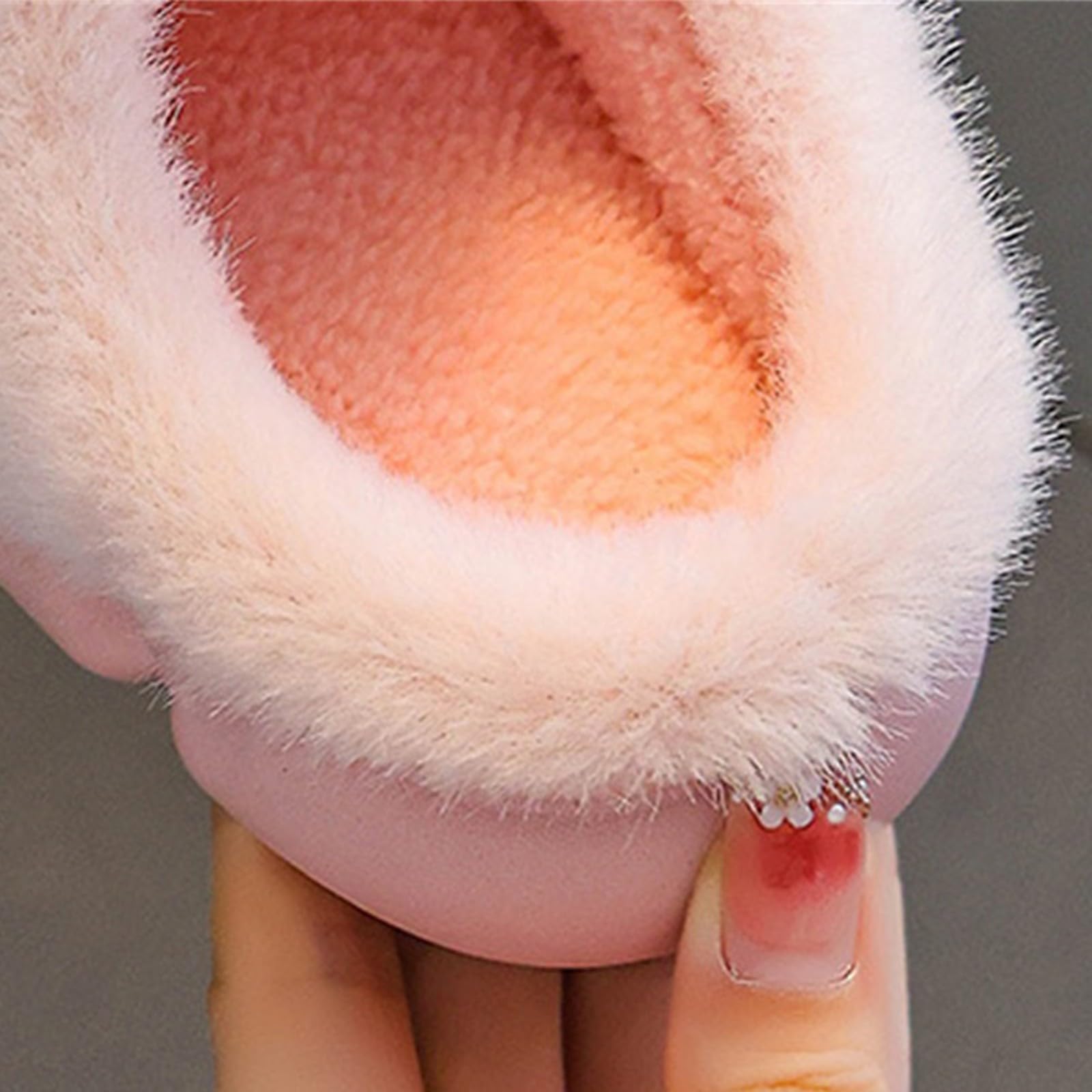 Pantuflas para mujer, cómodas, para invierno, 24-40 Eu, de felpa, cálidas