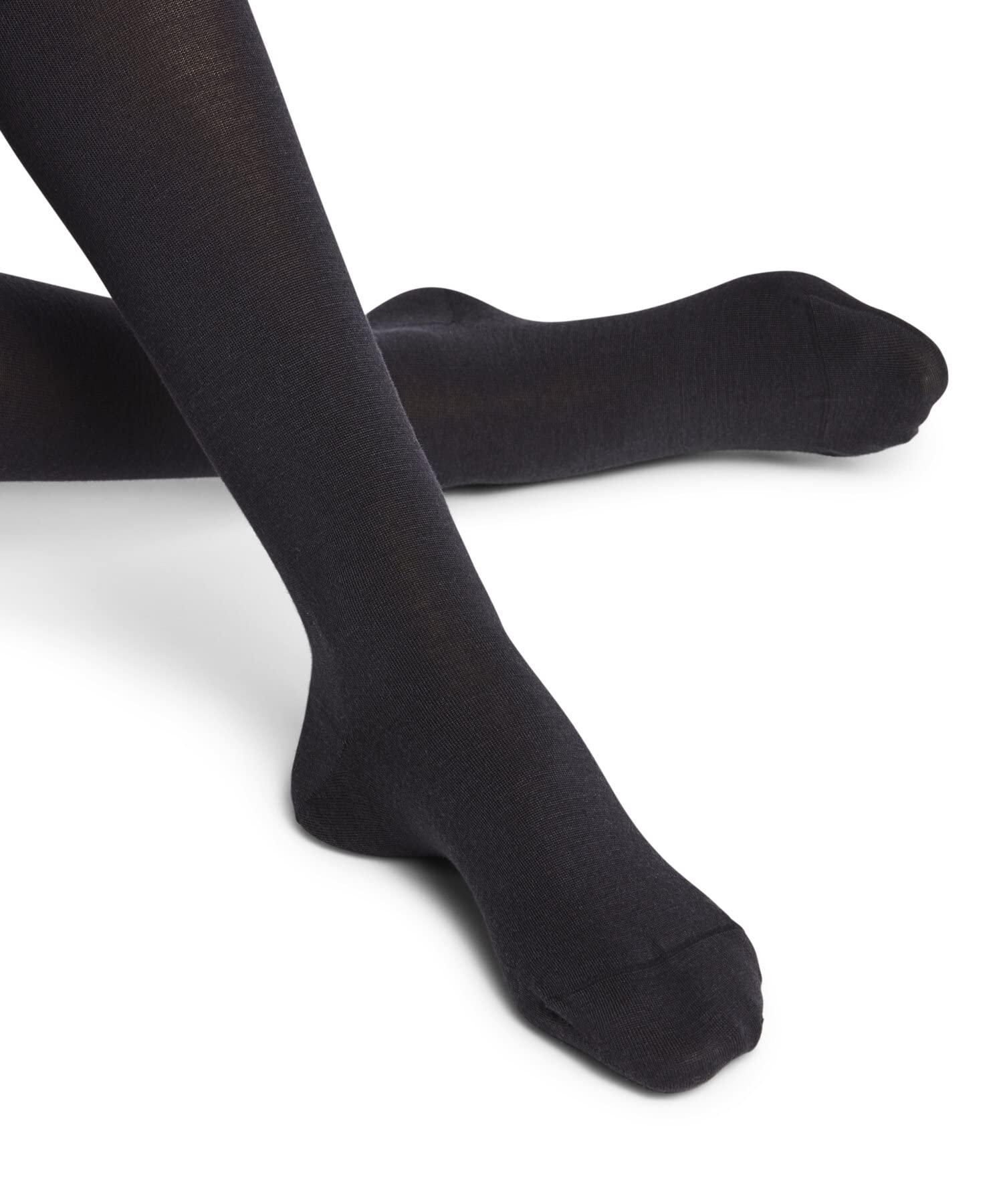 FALKE mujer Softmerino pantimedias transpirable regulación del clima antiolores lana algodón cintura plana opaca gruesa suave confort costura plana en la zona de los dedos 1 pieza