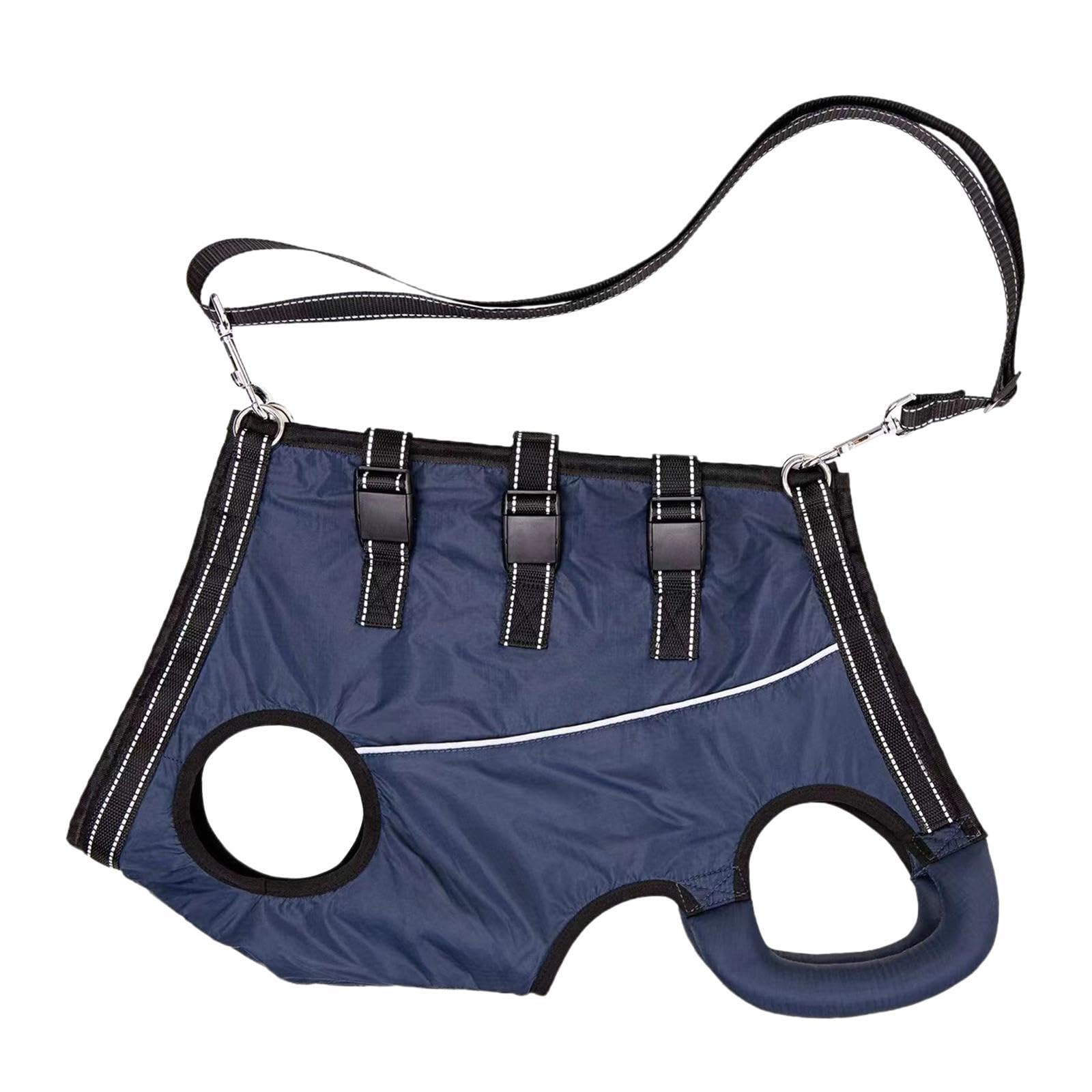 Homyl Arnés para Mascotas Correa Transporte Perro Arnés Levantamiento Portátil Acolchado Material Suave Transpirable Adecuado para Perros con Movilidad, SG