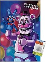 Vista 7 de Póster de pared de Five Nights at Freddy's: Sister Location - Funtime Freddy con alfileres
