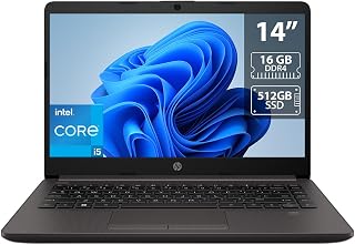HP Laptop 240R G9: Core i5 1335U, RAM 16GB, SSD 512GB, Pantalla de 14" LED, UHD Graphics, Windows 11 Home