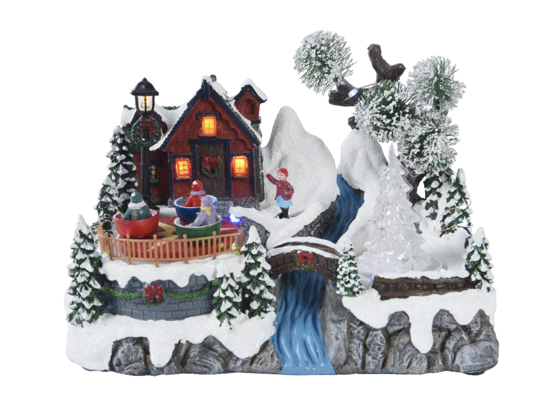 Sélection De Papeterie Varzi Depuis 1956 - Décoration De Noël Elfe Avec Robe Rouge Articulée 46 Cm