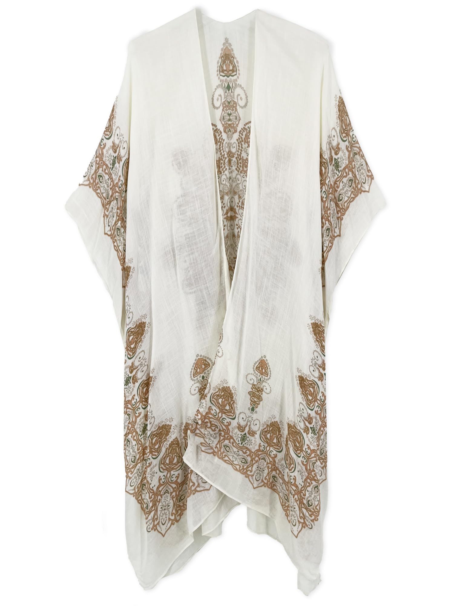 Beautiful Nomad Kimono para mujer, salida de baño, cárdigan de playa