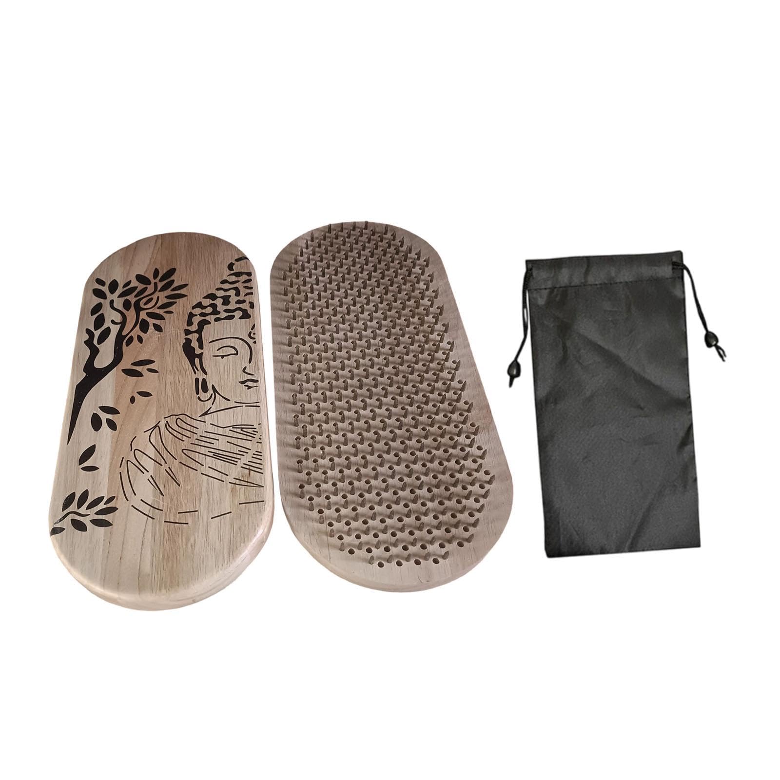 BNF® Sadhu Board Gift Home Gym Meditation with Nails Beginners Foot Massage Board-Sports, Fitness & Outdoors/Exercise & Fitness/Yoga/Meditation Benches-image-43
