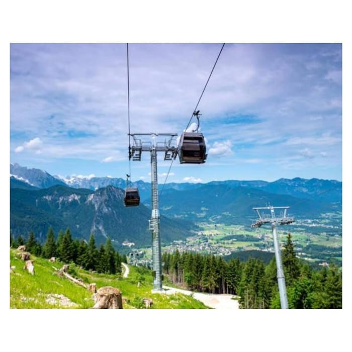 Buy Paint By Numbers jenner bahn in the berchtesgadener land bavaria