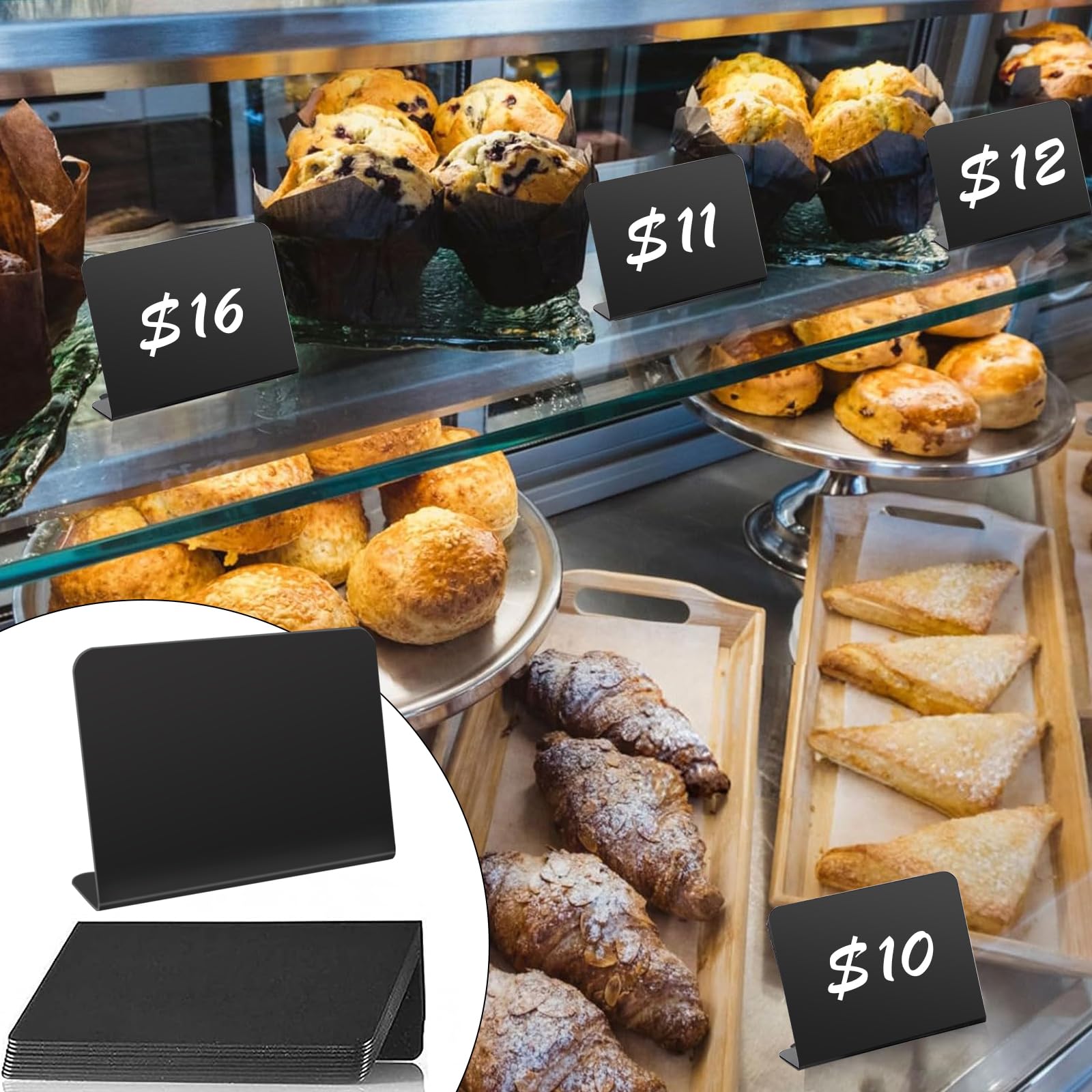 Mini Ardoise Sur Pince Rectangle X12, Marque Place Mariage Pas Cher