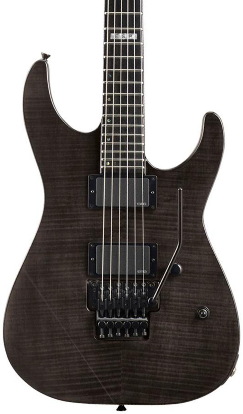 Amazon | ESP E-II M-II See Thru Black Flamed Maple エレキギター