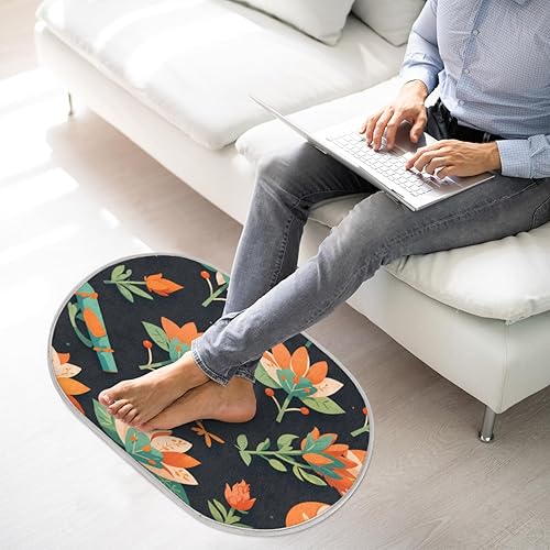 Miniatura 5 de Maple Fall Memory Foam Bath Rug Soft Velvet Non-Slip Bathroom Rug Super Absorbent Shower Floor Mats Thick Bath Mat Carpet for Bathroom,Tub and