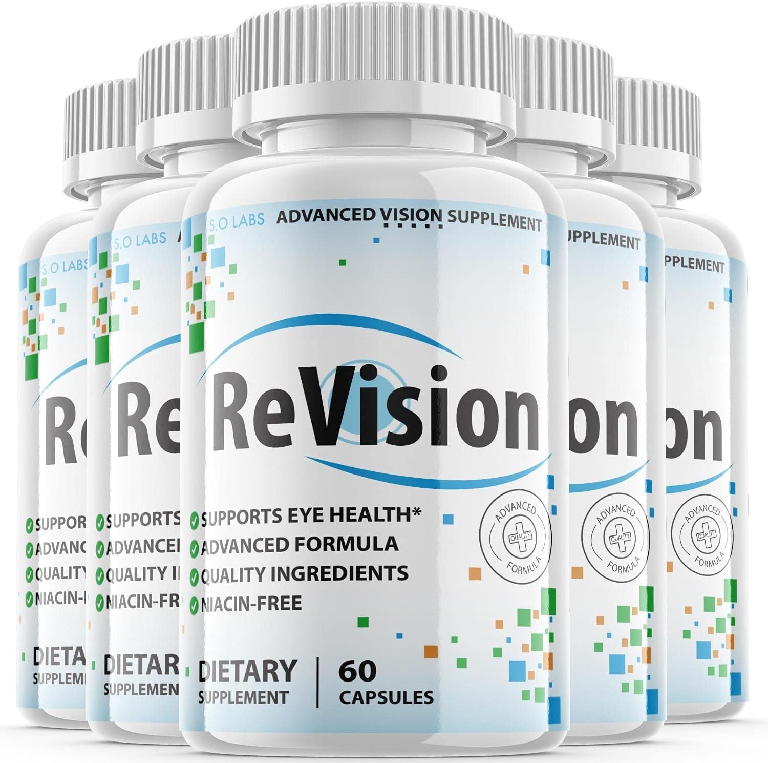 Revision Eye Supplement Pills Advanced Vision 2.0 Eye Care